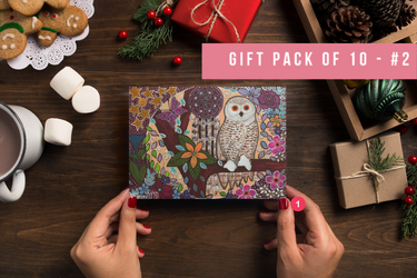 Gift Pack of 10 Flower Medicine Greeting Cards #2